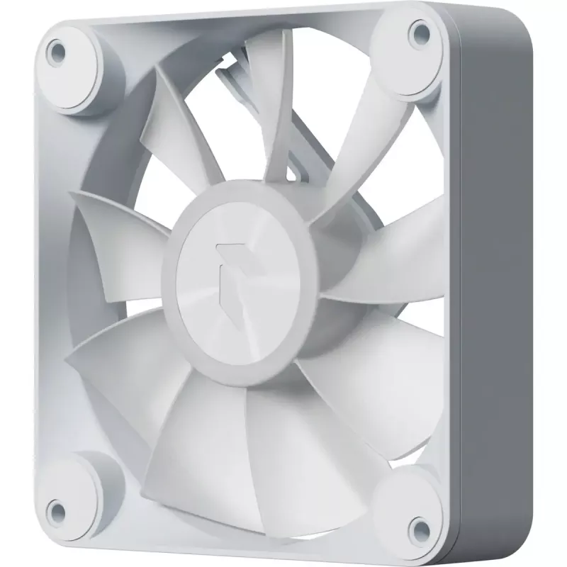 APNX FP1-R 120 mm korpusa ventilators 3 komplektā, reversā plūsma, balts