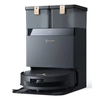 Robotputekļsūcējs Ecovacs Deebot T50 MAX PRO OMNI Gen2 — 3000Pa sūkšanas jauda, 180 min darbības laiks, melns