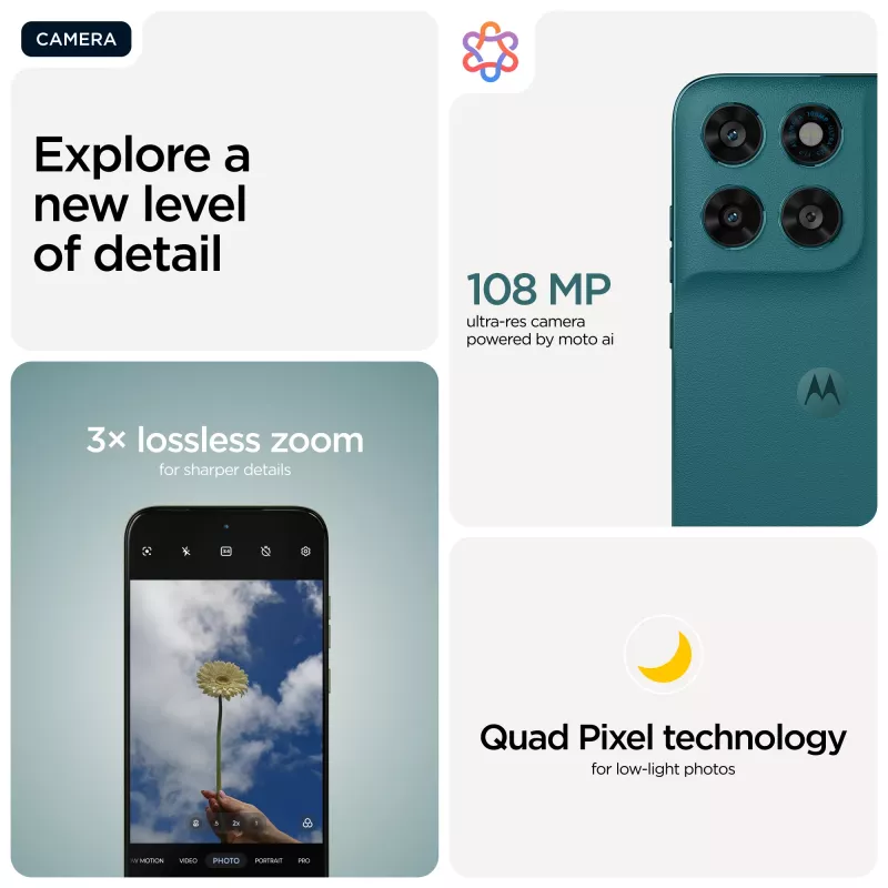 Motorola moto g77 17,3 cm (6,8 collu) hibrīds divu SIM Android 16.0 5G USB Type-C 8 GB 256 GB 5200 mAh Zaļš