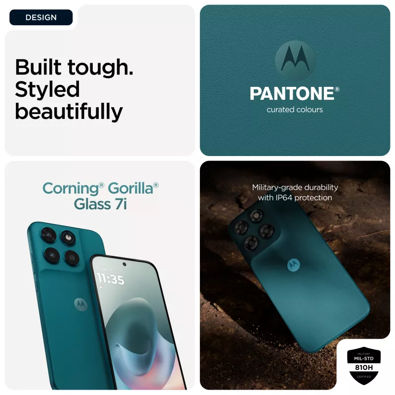 Motorola moto g77 17,3 cm (6,8 collu) hibrīds divu SIM Android 16.0 5G USB Type-C 8 GB 256 GB 5200 mAh Zaļš