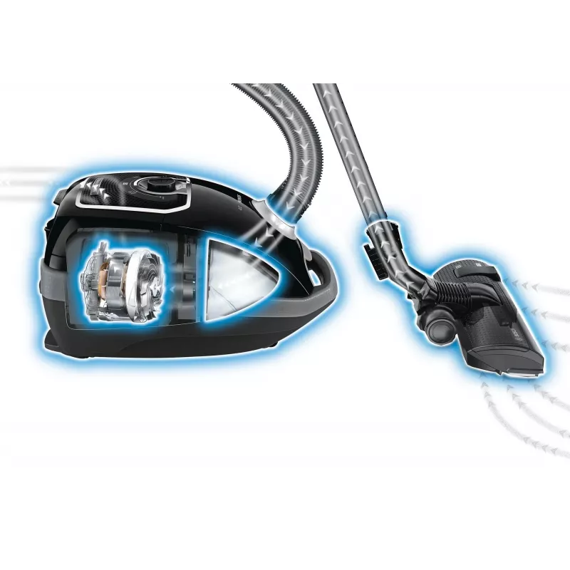 Siemens VSZ7442S putekļsūcējs, cilindrisks, sausā tīrīšana, 650 W, putekļu maisiņš