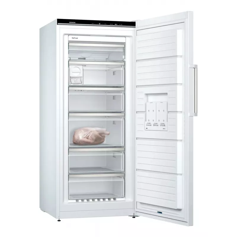 Siemens GS51NAWCV brīvstāvošs saldētavas skapis, 290 L, balts