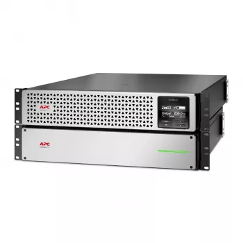 APC Smart-UPS On-Line 2200VA, Litija-jonu, Rackmount 4U, 230V, 6x C13+2x C19, Tīkla karte, Pagarināts darbības laiks, Sliežu komplekts iekļauts