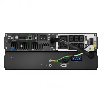 APC Smart-UPS On-Line 2200VA, Litija-jonu, Rackmount 4U, 230V, 6x C13+2x C19, Tīkla karte, Pagarināts darbības laiks, Sliežu komplekts iekļauts