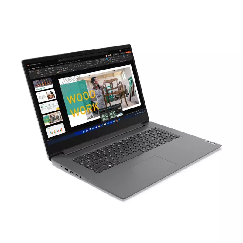 Lenovo V17 G4 IRU Intel® Core™ i3 i3-1315U Klēpjdators 43.9 cm (17.3 collu) Full HD 8 GB DDR4-SDRAM 512 GB SSD Wi-Fi 6 (802.11ax) Windows 11 Home Pelēks