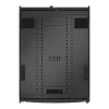 APC NetShelter SX Server Rack Gen 2, 42U, 1991H x 800W x 1070D mm, ar sānu paneļiem, melns
