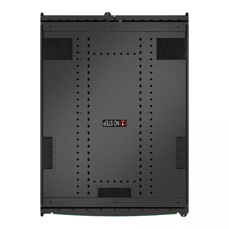 APC NetShelter SX Server Rack Gen 2, 42U, 1991H x 800W x 1070D mm, ar sānu paneļiem, melns