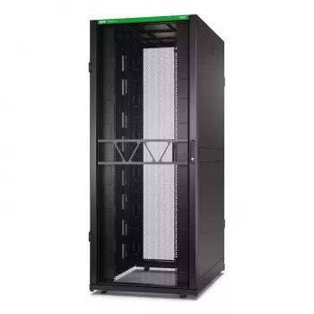 APC NetShelter SX Server Rack Gen 2, 42U, 1991H x 800W x 1200D mm, ar sāniem, Melns