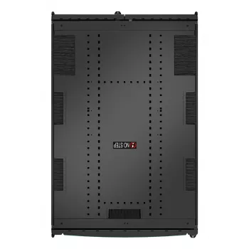 APC NetShelter SX Server Rack Gen 2, 42U, 1991H x 800W x 1200D mm, ar sāniem, Melns