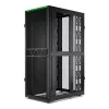 APC NetShelter SX Server Rack Gen 2, 42U, 1991H x 800W x 1200D mm, ar sāniem, Melns