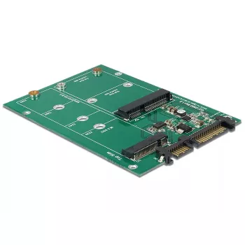 DeLOCK 62670 iekšējā M.2 / mSATA adaptera karte