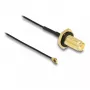 Antenas kabelis DeLOCK RP-SMA ligzda – I-PEX MHF I 35 cm