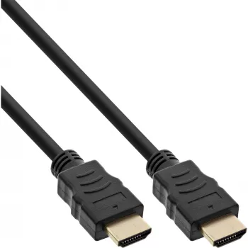 InLine 30gab. Bulk-Pack HDMI kabelis, HDMI-High Speed ar Ethernet, Premium, 4K 2m