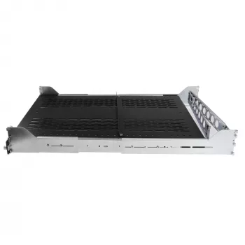 StarTech.com 2U Ventilējams Bīdāms Servera Plaukta Plaukts ar Kabeļu Pārvaldības Roku - 27.7 līdz 31.6 collu Regulējams Montāžas Dziļums - 50 mārciņas - 19 collu Servera Paplāte Iekārtu Plauktam - 24 collas Dziļš