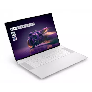 DELL 16 Premium DA16250 Klēpjdators ar Intel Core Ultra 9 285H, 41,4 cm (16,3 collu) Skārienekrāns 4K Ultra HD, 32 GB LPDDR5x-SDRAM, 1 TB SSD, NVIDIA GeForce RTX 5070, Wi-Fi 7, Windows 11 Pro, Platīna krāsā