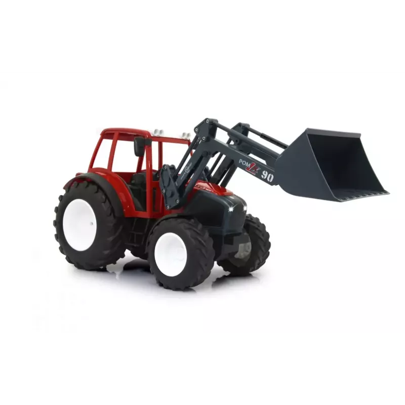 RC traktors Jamara Lindner Geotrac ar frontālo iekrāvēju 1:16