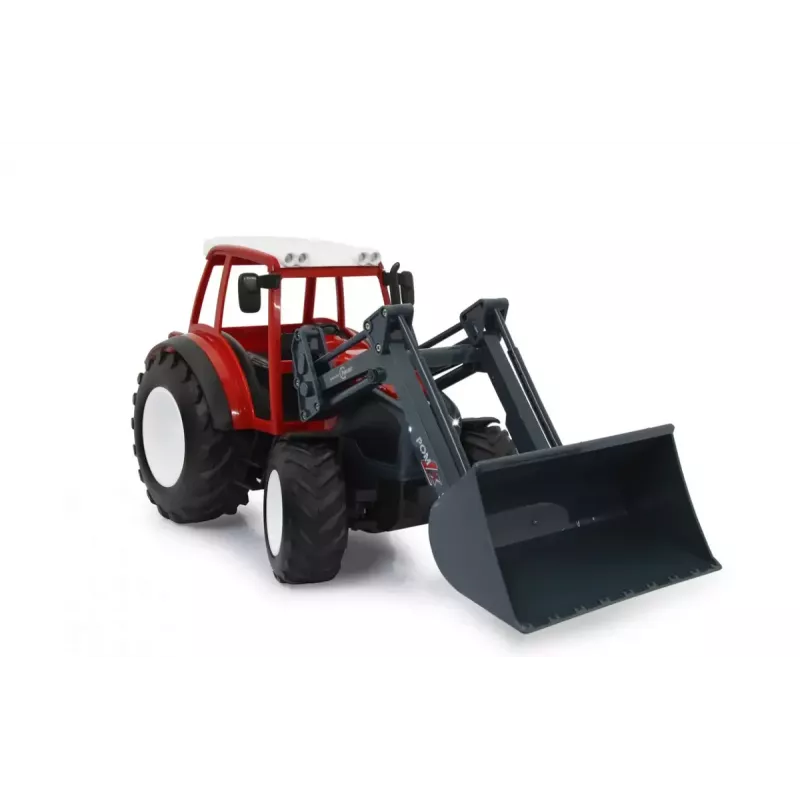 RC traktors Jamara Lindner Geotrac ar frontālo iekrāvēju 1:16
