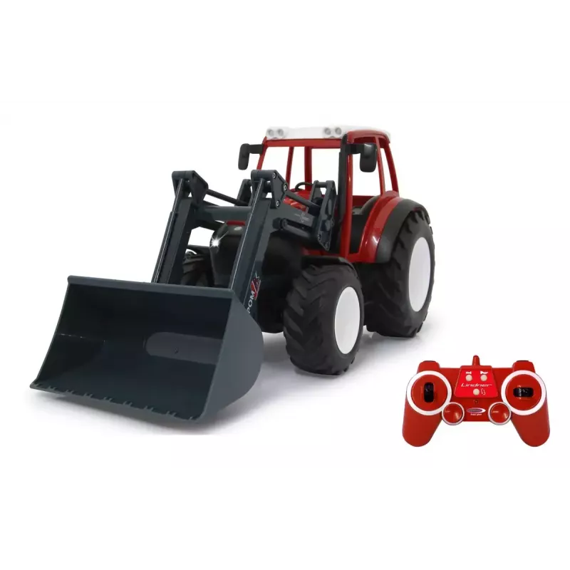RC traktors Jamara Lindner Geotrac ar frontālo iekrāvēju 1:16