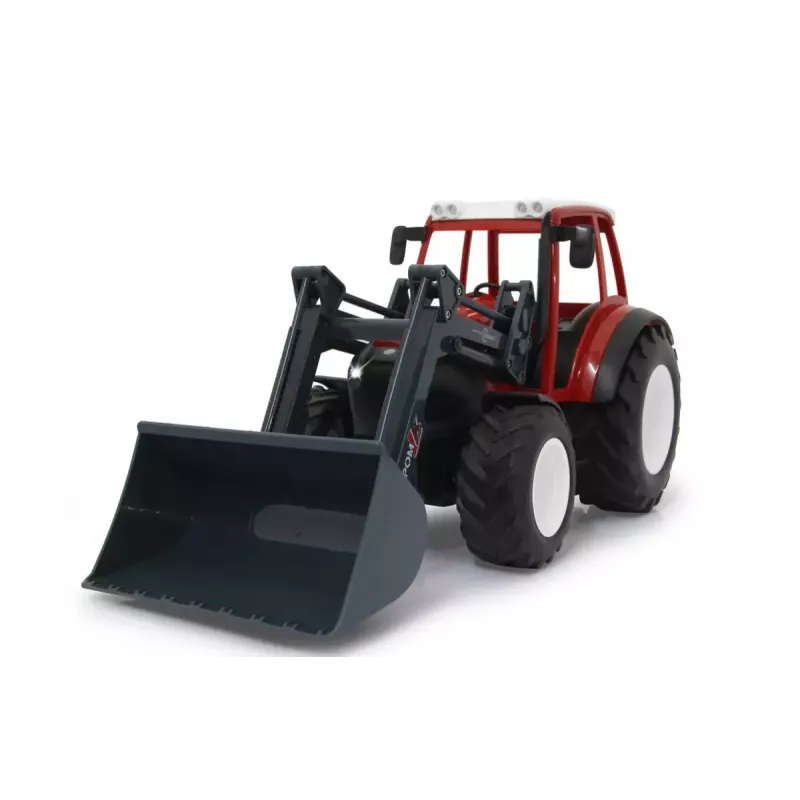 RC traktors Jamara Lindner Geotrac ar frontālo iekrāvēju 1:16