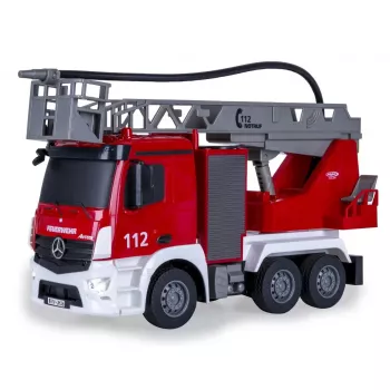 RC modelis ugunsdzēsēju mašīna Jamara Mercedes-Benz Antos Elektriskais dzinējs 1:26