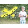 Lidmodelis Jamara Piper J3-CUB ar elektromotoru 150 mAh 106 g