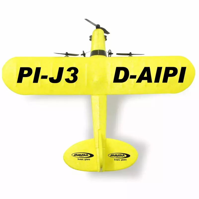 Lidmodelis Jamara Piper J3-CUB ar elektromotoru 150 mAh 106 g