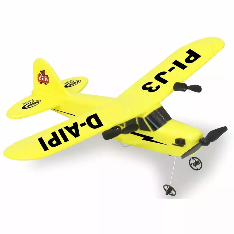 Lidmodelis Jamara Piper J3-CUB ar elektromotoru 150 mAh 106 g