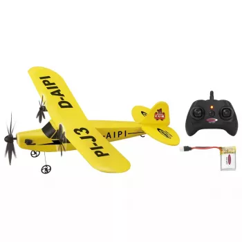 Lidmodelis Jamara Piper J3-CUB ar elektromotoru 150 mAh 106 g