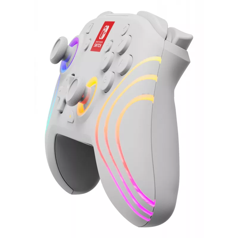 PDP Afterglow Wave White Gamepad Analogs/Ciparu Nintendo Switch, Nintendo Switch OLED
