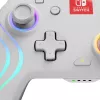 PDP Afterglow Wave White Gamepad Analogs/Ciparu Nintendo Switch, Nintendo Switch OLED