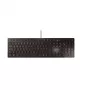 CHERRY KC 6000 SLIM tastatūra USB Nordic Melna