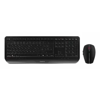 Bezvadu tastatūra un pele CHERRY GENTIX DESKTOP, pilna izmēra, QWERTY