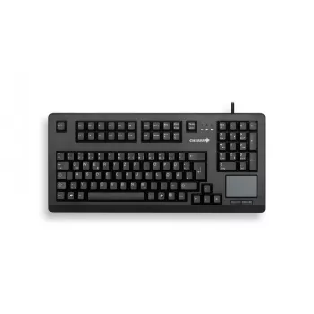 CHERRY TouchBoard G80-11900 tastatūra ar skārienpaliktni Office USB QWERTY Nordic Melna