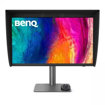 Profesionālais monitors BenQ PD2770U 27 collu 4K UHD (3840×2160) IPS LCD, 5 ms, 400 cd/m², USB 3.2 centrmezgls, VESA, augstuma regulējums