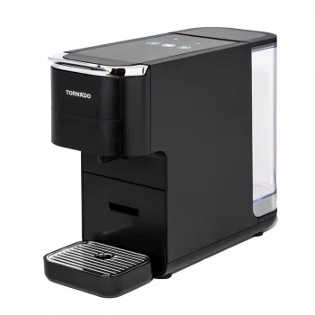 TORNADO TCM7042-GS 5-in-1 Daudzkapselu kafijas automāts, melns