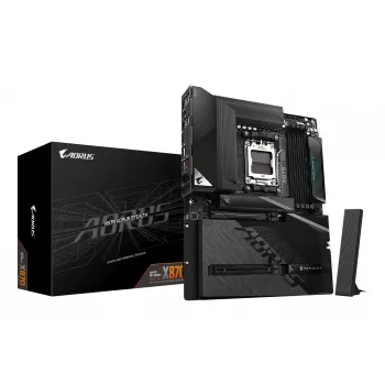 Mātesplate GIGABYTE X870 AORUS STEALTH ATX – AMD AM5, DDR5, PCIe 5.0, Wi-Fi 7