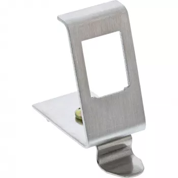 InLine 76203A metāla Keystone rāmis DIN sliedei, 1 ports