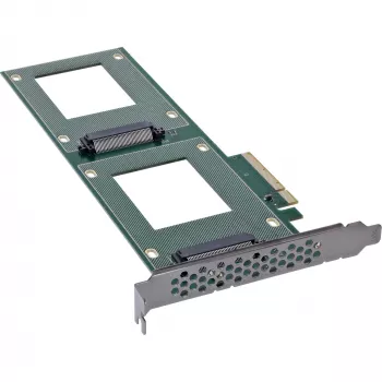 InLine 76660O iekšējais U.2 adapteris PCIe vīrišķais 4 Gbit/s
