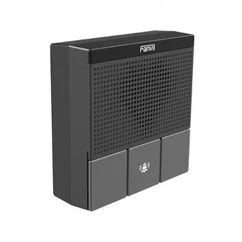 Audio interkomu sistēma Fanvil A10 melni pelēka