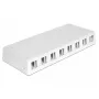 DeLOCK 86209 kontaktligzda balta