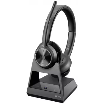 HP Poly Savi 7320 Stereo DECT 1880-1900 MHz Melns, MacOS, 190 mm, 210 mm, 55 mm, 300 g