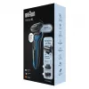 Braun Series 6 61-B1500s Skūšanās mašīna ar trimmeri, zila