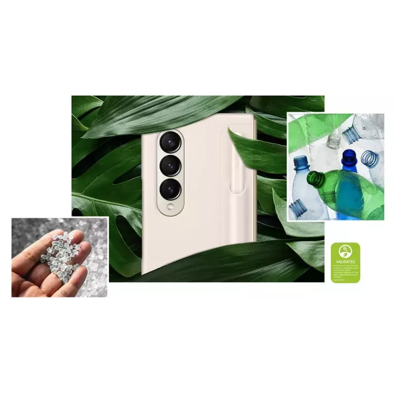 Mobilā telefona maciņš Samsung EF-OF93PCBEGWW Galaxy Z Fold4, melns, ar statīvu un S Pen turētāju