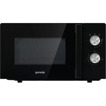 Gorenje MO20E2BH Melnā grila mikroviļņu krāsns, Brīvi stāvoša, 20 L, 800 W