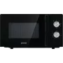 Gorenje MO20E2BH Melnā grila mikroviļņu krāsns, Brīvi stāvoša, 20 L, 800 W