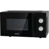 Gorenje MO20E2BH Melnā grila mikroviļņu krāsns, Brīvi stāvoša, 20 L, 800 W
