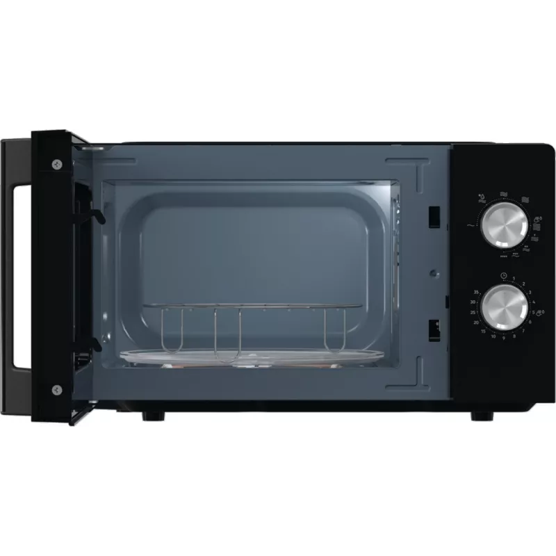 Gorenje MO20E2BH Melnā grila mikroviļņu krāsns, Brīvi stāvoša, 20 L, 800 W