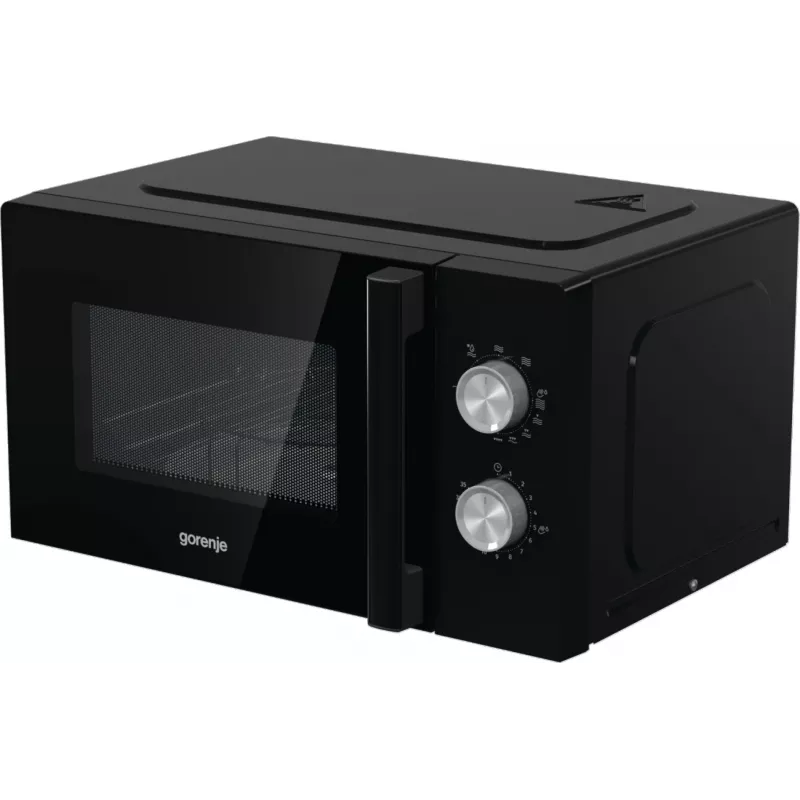 Gorenje MO20E2BH Melnā grila mikroviļņu krāsns, Brīvi stāvoša, 20 L, 800 W