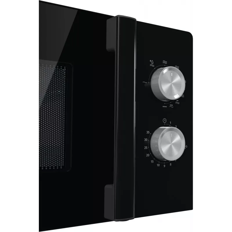 Gorenje MO20E2BH Melnā grila mikroviļņu krāsns, Brīvi stāvoša, 20 L, 800 W