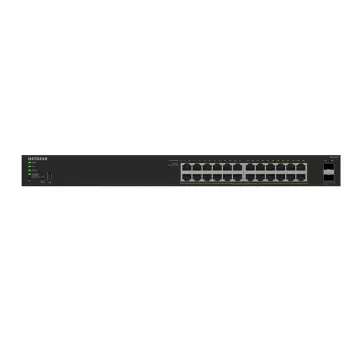 NETGEAR GS324TPv2 pārvaldāms L2/L3 Gigabit Ethernet PoE slēdzis, 24 porti, 1U